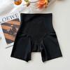 Large Size Female Summer High Waist Belly Retraction Two in One Unrolled Ice Silk Traceless Anti Slip Safety Underwear