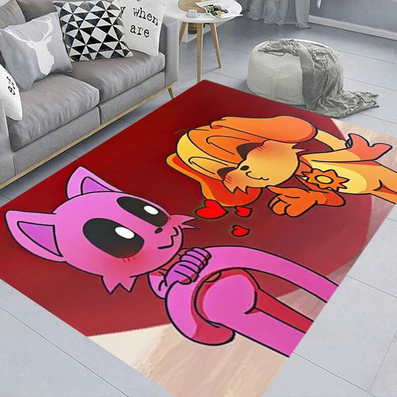 A-Smiling Door Mat Entrance Non-slip Doormat Washable Kitchen Carpet Living Room Hallway Rugs Bathroom Bath Door Mats Home Decor 40x60cm