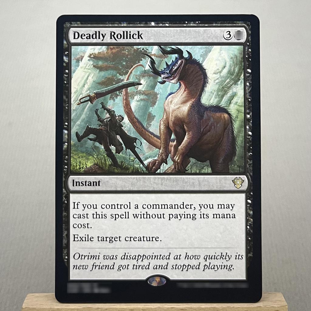 IKO JMP CMR THB C20 HOLO13-002 Tcg proxy magiekaarten Afbuigende Klap Dodelijk Rollick Jeska's Wil Zagoth Triome verzamel