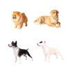 Dog Figurine for Home And Car Decoration Gift for Birthdays Miniature Dog Model Educational Toy for Kids