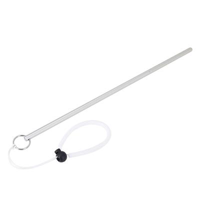 Diving Point Rod Colorful Aluminium Alloy Diving Noice Maker with Lanyard (Silver)