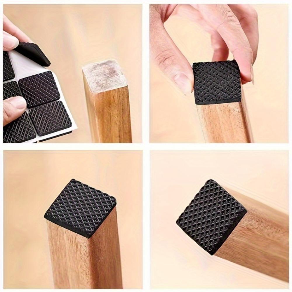 Silent Chair Leg Protectors 30pcs- Anti-Slip, Noise-Reducing Furniture Pads for Dining Chairs & Tables