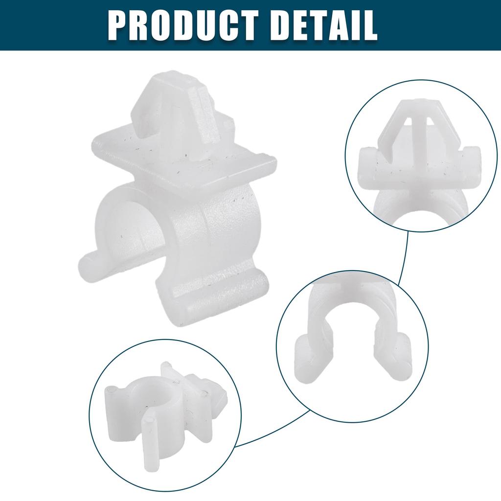 ACROPIX Food Prop Rod Clip Retainer for Toy Ota Pickup RAV4 White 1