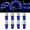 8Pcs 12V 6000K T10-2835-10 Car Blue Dash Trument Cluster Gauge LED Light Bulb Fit For Honda Accord 1998 1999 2000 2001 2002