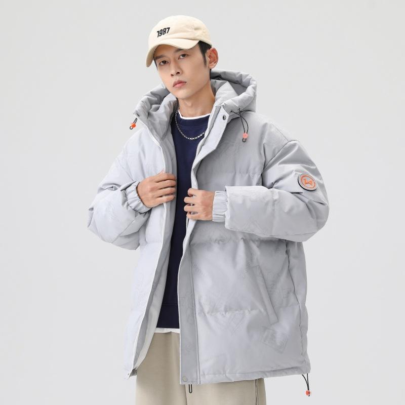 New Winter Hooded Down Jacket, Thickened, Warm and Cold-resistant, Youth Hong Kong Style Fashionable Jacket