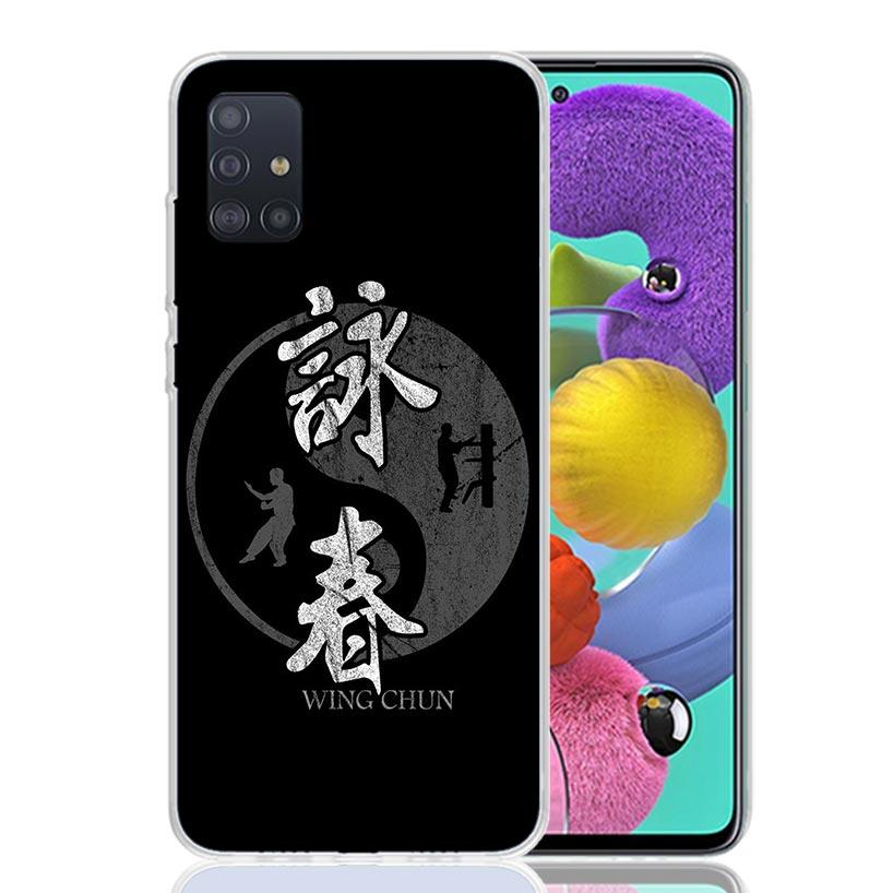 

Wing Chun Kung Fu Phone Case For Samsung Galaxy A52 A32 A22 A12 A02S A50S A30S A51 A31 AA71 Note 20 Ultra 10 S10 Plus Galaxy A52 Samsung Note 20