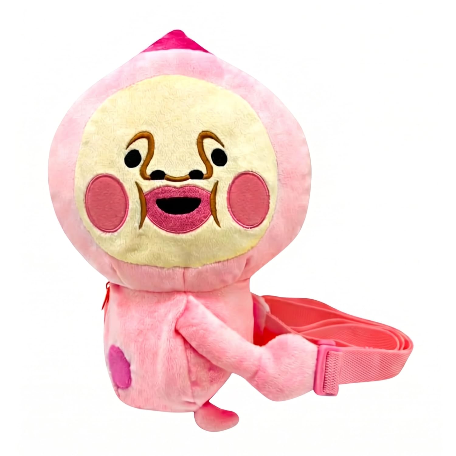 Kobitozukan Plush Shoulder Bag - Kakuremomojiri (approx. 25cm)