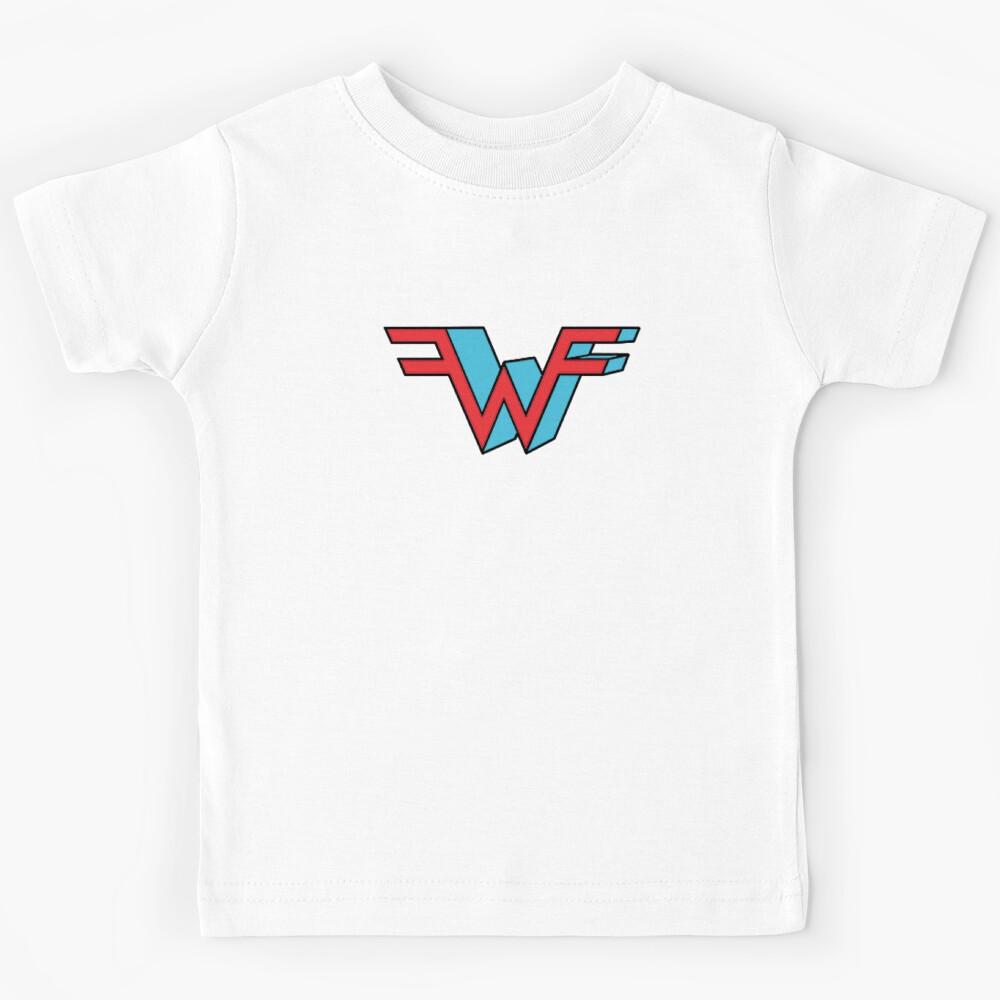 3D W of weezers Kids T-Shirt 100