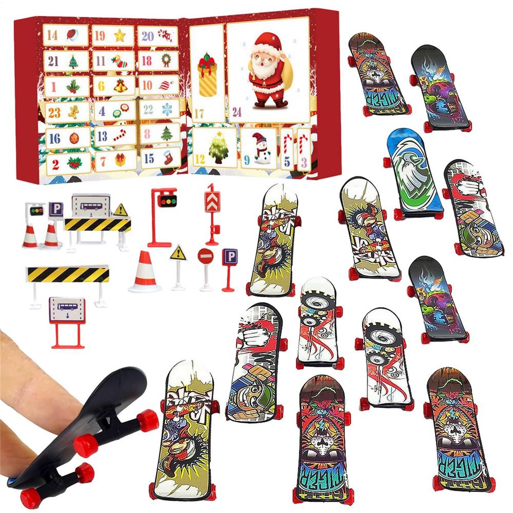

Finger Skateboard Advent Calendar Countdown Calendar Finger Skateboard Countdown Finger Skateboards Christmas Decoration
