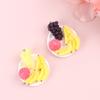 6Pcs/Set Dollhouse Doll House Fruit Grape Vegetable Fruit Tray Miniature Props