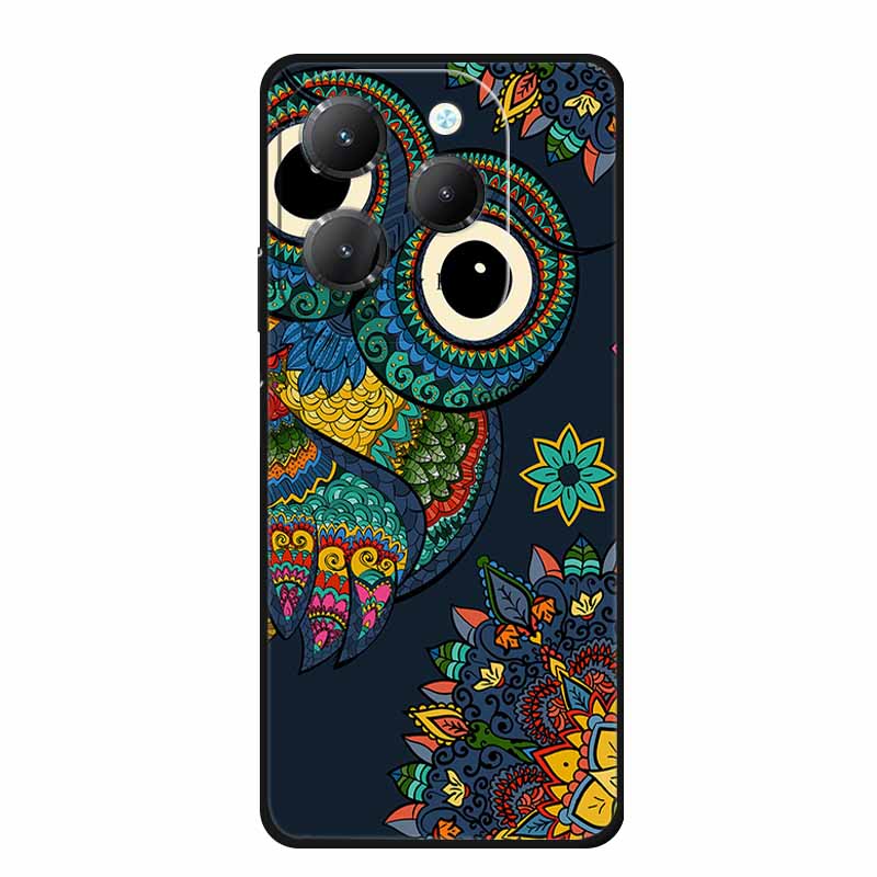 For Infinix Hot 40 Pro Case Animals Soft Silicone TPU Cover Phone Cases For Infinix Hot 40i Hot40 X6837 Protective Wolf Coque