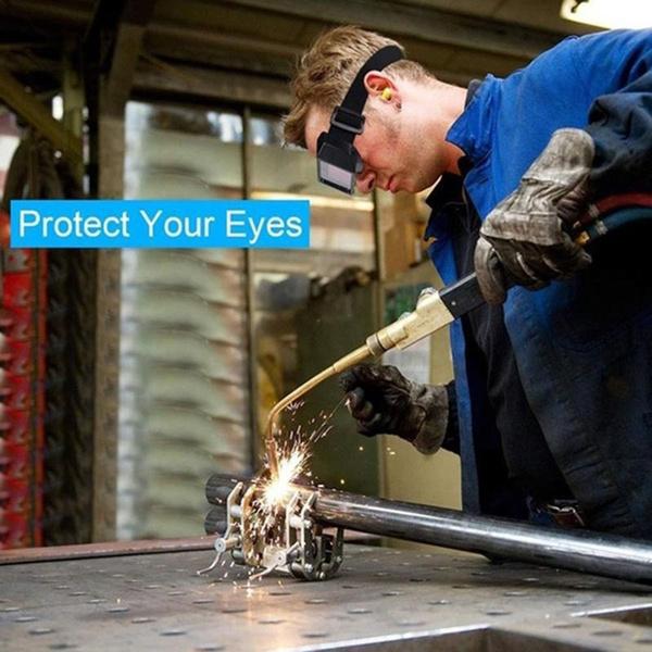 Automatische Verdunkelungs-Schweißbrille Blendfreie UV-Schweißbrille