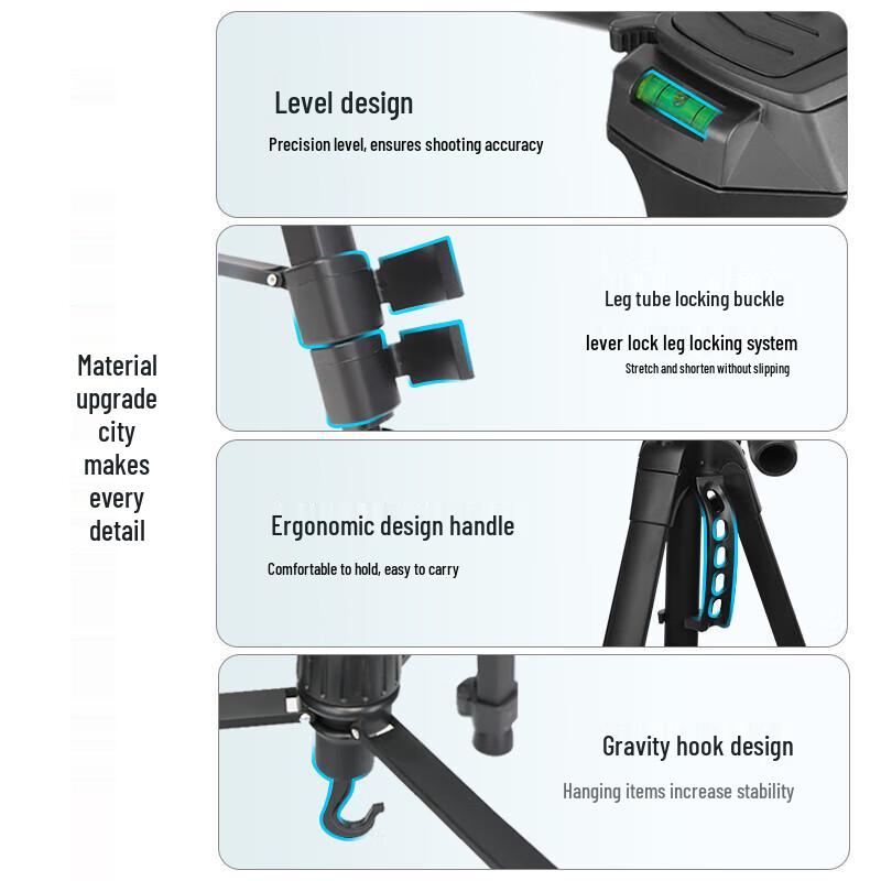 Aoni X8 Camera Tripod Floor Stand