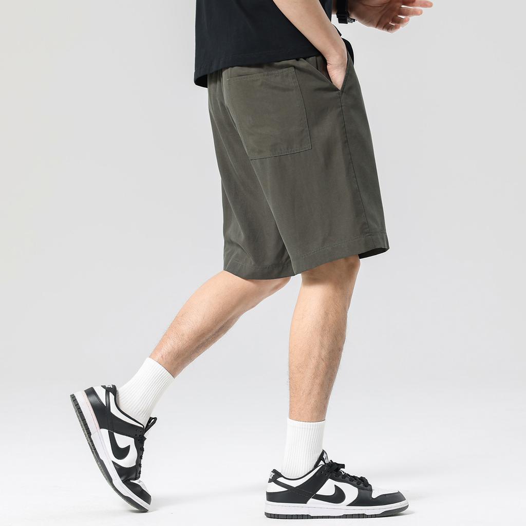 [Lyocell Tencel Linen Thin] Men's Casual Straight Shorts for Summer, Smooth and Skin Friendly