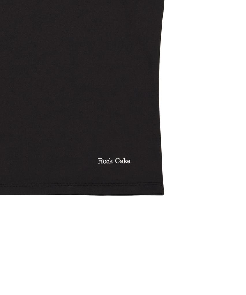 ROCKCAKE Line Void Top - Black