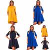 Elegant Women Zip Back Stretch Dress With Timeless Classic Appeal For Any Occasion