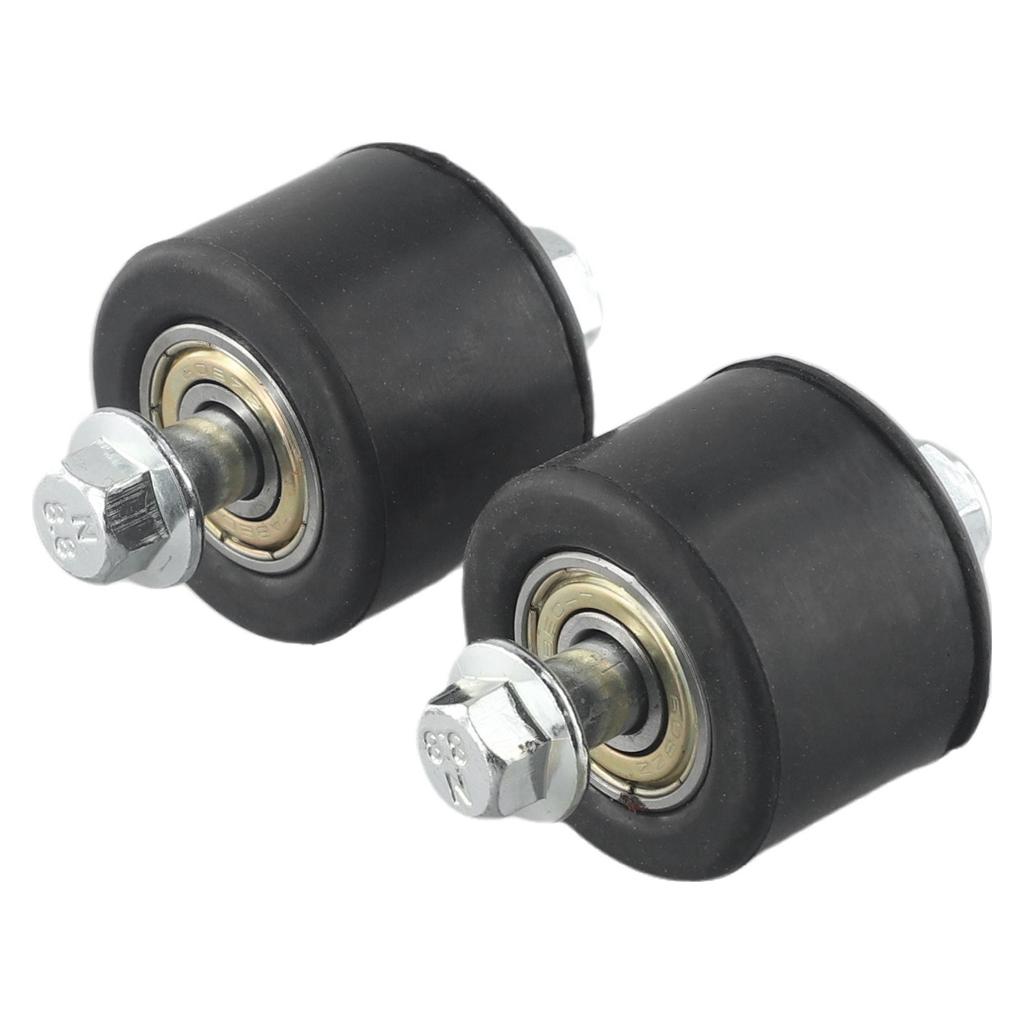 Motorcycle Chain Roller Sprocket 26mm Length 2Pcs 8mm