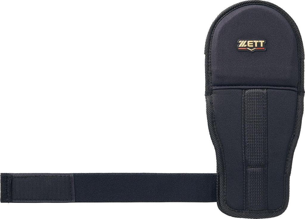 ZETT Baseball Base Running Black Made In BLL3880S Protector, Guard, Ambidextrous, (1900), Japan,