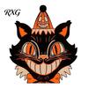 Artistic Home Office Decor Halloween Wooden Ornaments, Distressed Pumpkin/Cat Decorations, Desktop & Wall Modern Retro Desk Display Decors for Autumn
