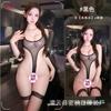 Sex Underwear Thin Transparent High Split Suspender Onesie Sexy Mesh Perspective Bikini Pajamas