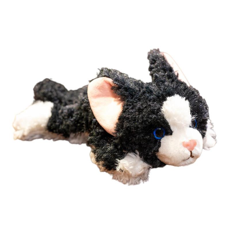 

Devon Rex Cat Plush Toy With Long Pile Soft Stuffed Animal For Kids And Collectors