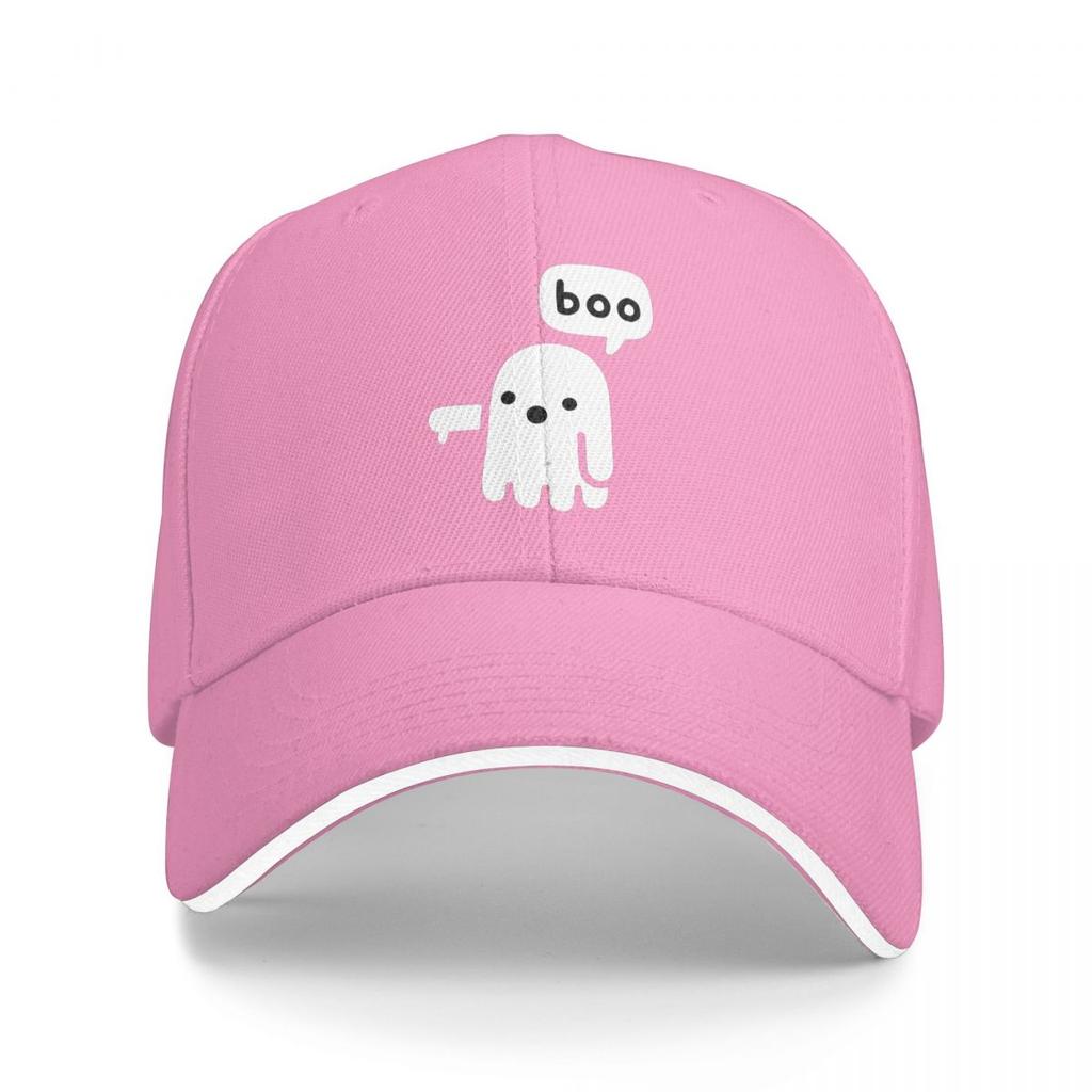 Ghost Of Disapproval BOO Baseballkappen Snapback Baseballmützen Atmungsaktiv Lässig Casquette Outdoor Unisex
