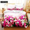 Beautiful Flowers Bedding Set Duvet Cover Set 3d Bedding Digital Printing Queen Size Bedding Sets Fashion Design