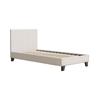 Single Bed Frames Artiss Bed Frame Single Size Boucle Fabric Mattress Base Platform Wooden