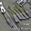 10Pcs Fixer Crafts Tag Apparel Sewing End Fit Zipper Buckle Zipper Puller Zipper Ropes Zip Cord