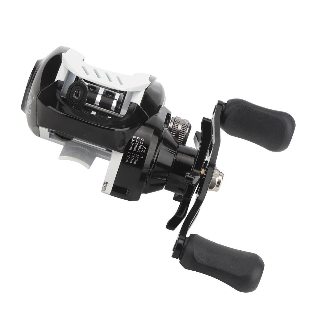 Centrifugal Magnetic Double Brake Anti Explosive Line 18 Shaft Lure Low Profile Reel Smooth Fishing