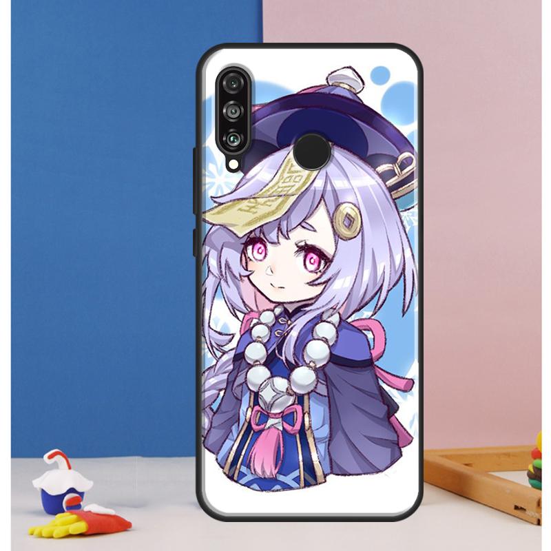 Genshin Impact Qiqi Case For Huawei Nova 12s 7i 8i 11i 12i 9 10 SE Y73 Y90 Y70 Y72 Y61 Y91 P30 P40 Lite P60 Pro