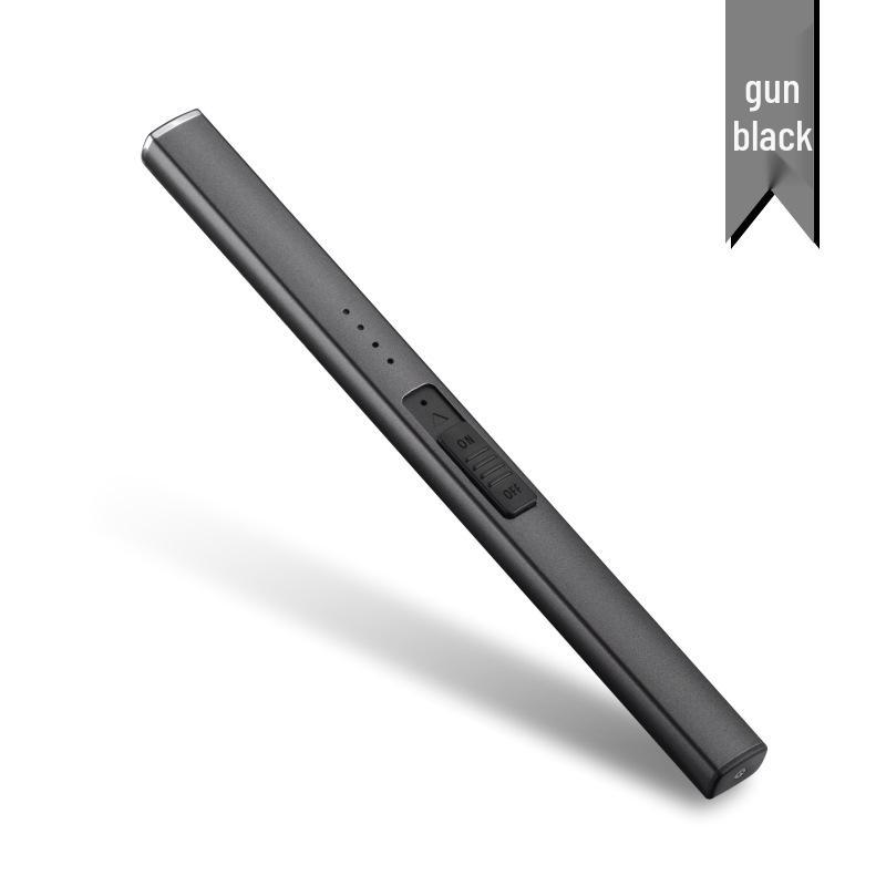 European & American Scented Candle Igniter: USB Type-C Rechargeable Gas Stove Pulse Lighter.