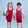 Two-Piece Girls' Basketball and Jump Rope Sports Uniform Set