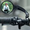 Folding Cycle Mirror with Safeguarding Film Works Mountain Bikes Convex