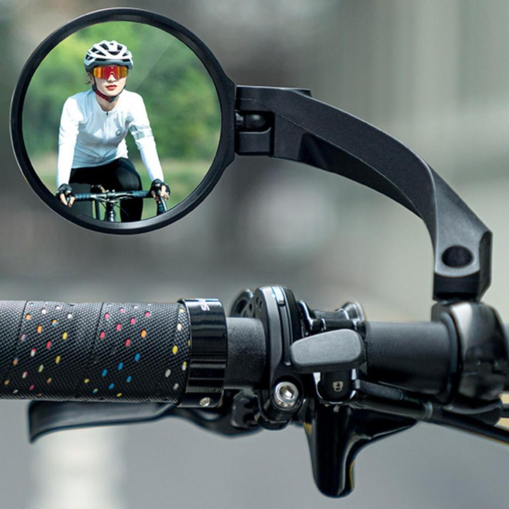 Folding Cycle Mirror with Safeguarding Film Works Mountain Bikes Convex