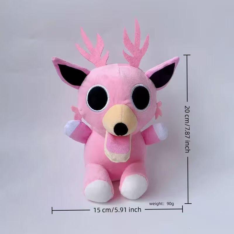 Horror Game 99 Nights In The Forest Deer Plush Toy Collectible Soft Doll For Fans