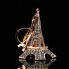 Eiffelturm Strass Schlüsselanhänger Charm Anhänger Handtasche Tasche Schlüsselanhänger Kette Schlüsselanhänger