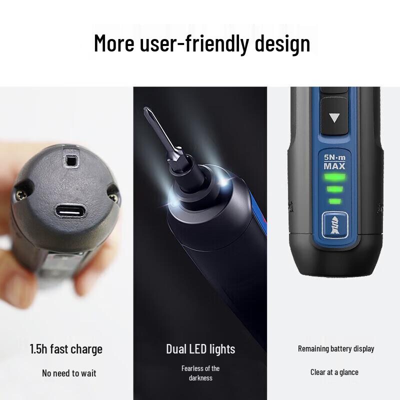 Dongcheng 4V Cordless Electric Screwdriver Kit CN Plug (adapter Included)
