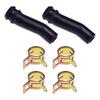 Fuel pump hose kit 32 326 07 S compatible for 752KSV5903 752KSV6009 and 752KSV7311 includes hoses clamps and fittings