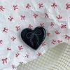 Korea Cute 3D Love Heart Bow Phone Griptok Grip Tok Stand For iPhone Accessrioes Folded Holder Finger Ring Support Bracket Gift