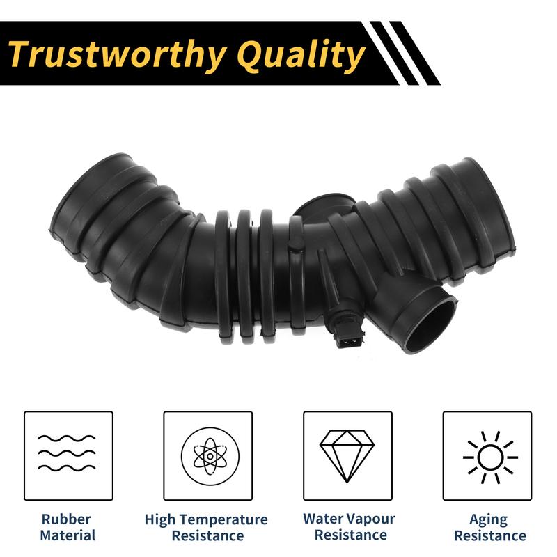 X Autohaux Engine Air Intake Hose for Buick Excelle 2004-2010 No.96553486 Rubber 1 Pc