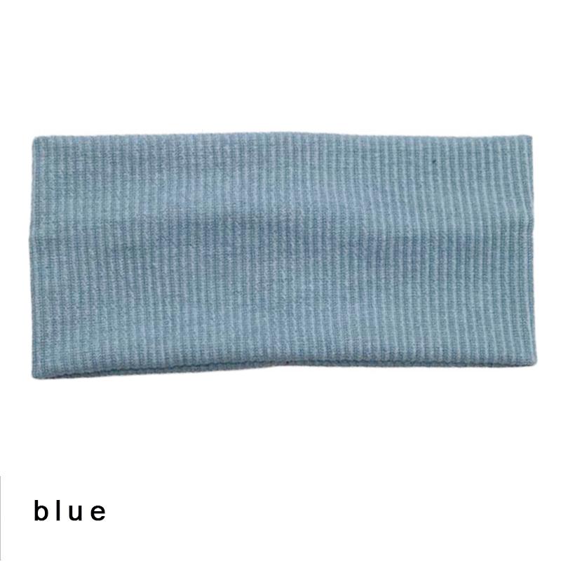 Elastisches einfarbiges Stirnband für Damen und Herren Haarband Laufen Fitness Sport Yoga Stirnbänder Gewebtes Stirnband Zubehör