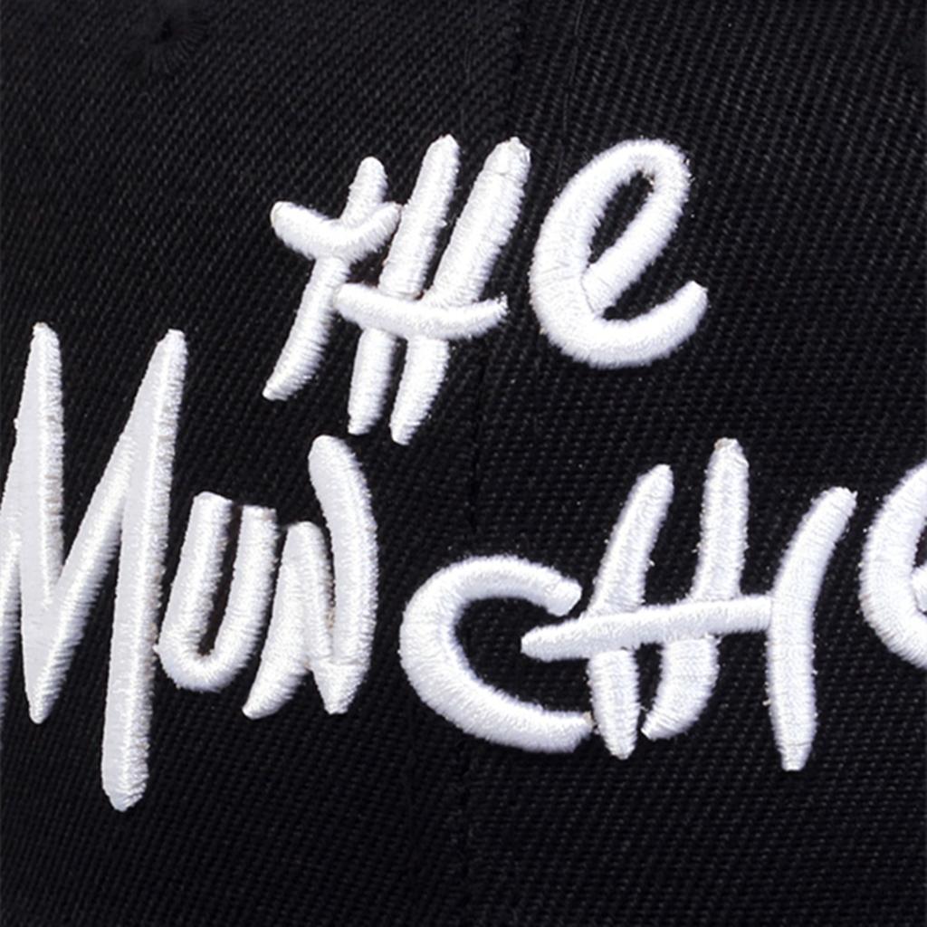 Fashion THE MUNCHIES Baseball Cap Snacks Pink Snapback Hat Men Women Adult Hip Hop Golf Caps Outdoor Casual Sun Hats Gorras Bone