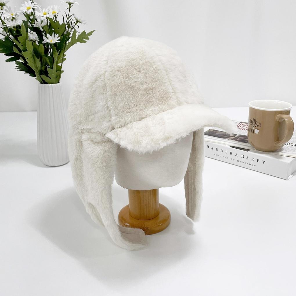 Women's and Men's Daily Fur Velcro Earflap Hat