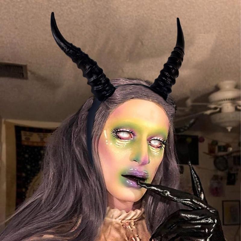 Comfortable Adjustable Horn Headpiece for Adults Kids Safe Lightweight