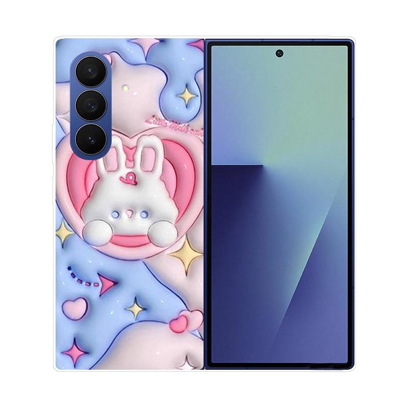 For Samsung Galaxy Z Fold7 Fold 7 Phone Case astronaut Hard PC Back Cover For Galaxy Z FOLD 7 Funda Shockproof Protective Coque