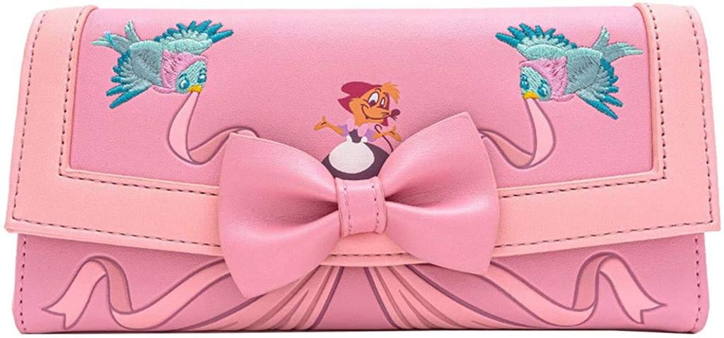 Disney Long Wallet, Mother's Day Gift, Cinderella 70th Anniversary Dress Flap Wallet, Cute and Stylish, Loungefly