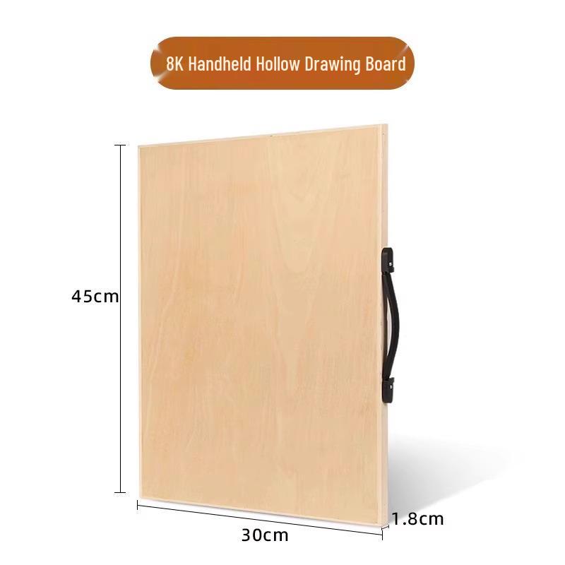 Портативная складная настольная мольберт-подставка с ящиком для эскизов и рисования