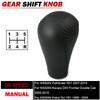 Manual 5 Speed Black Gear Shift Knob For NISSAN Navara D40 Frontier Double Cab,NISSAN Pathfinder R51,For NISSAN Patrol GU Y61