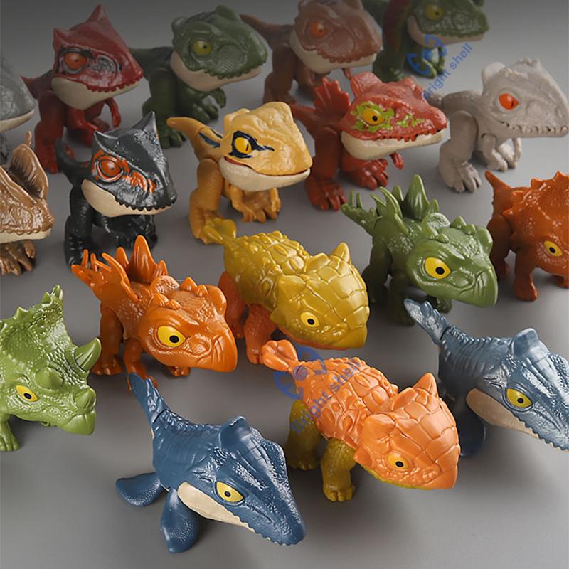 Dinosauři koušící do prstů Pohyblivé klouby Zábavné Dino Kreativní Podvodné Simulační Modely Dinosaurů Hračky Dětské Vzdělávací Hračky